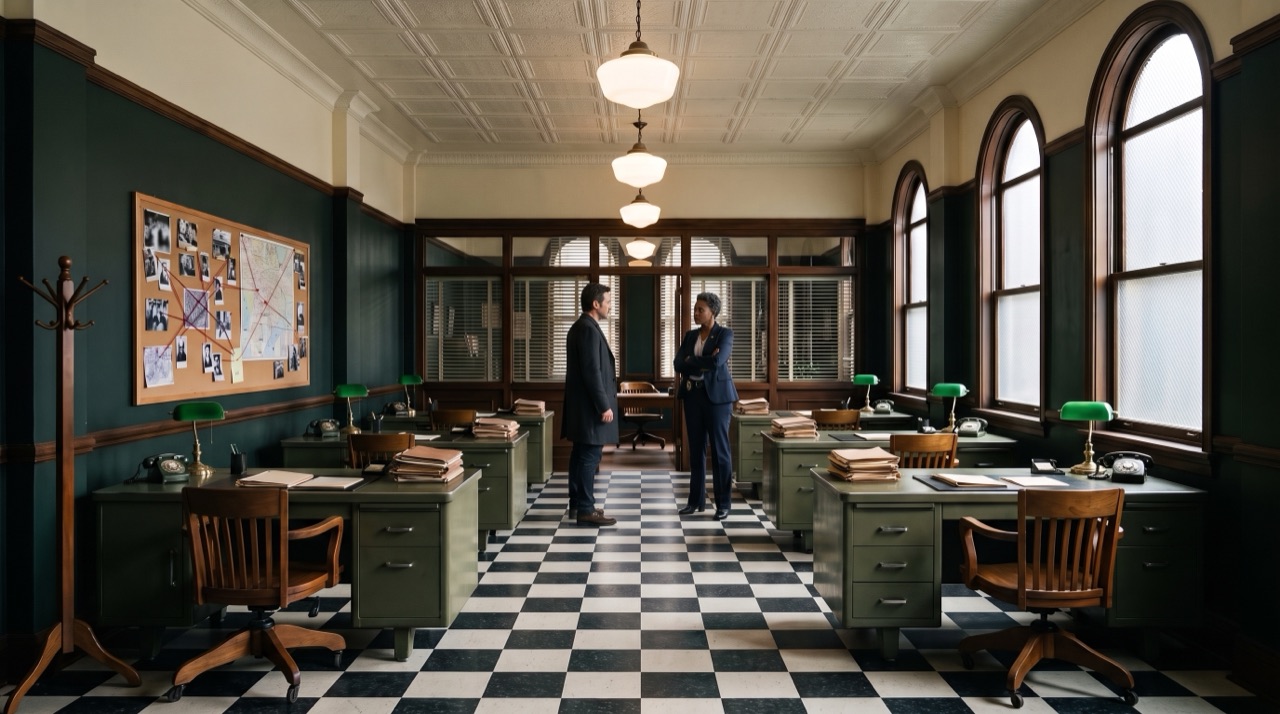 Episode 7: Steve and his captain at the glass office