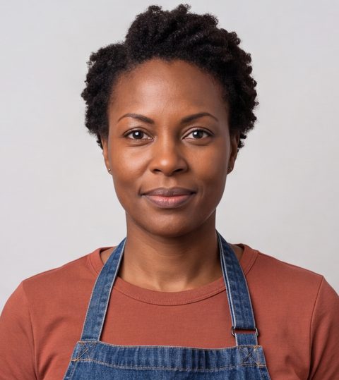 Nina, the cafe owner